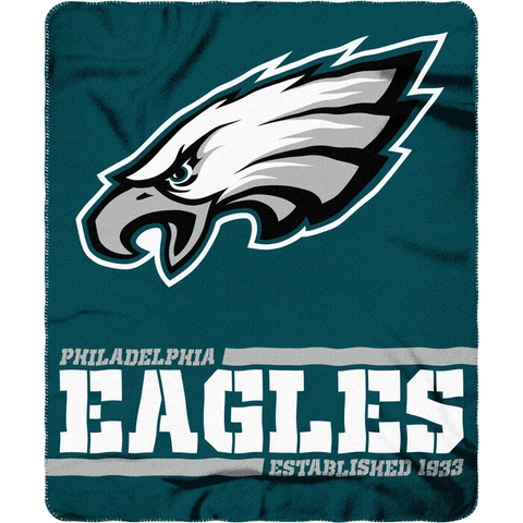 Philadelphia Eagles NFL Northwest 50"x60" Split Wide Soft Fleece Throw Blanket Cover