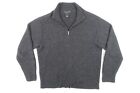 THE MENS STORE Gris Anthracite Grand Fermeture Éclair Lourd Pull Hommes Occasion