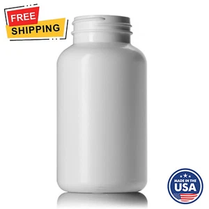 300 ccm Weiß HDPE Pillenpacker Plastikflasche 45/400 Hals - Kiste mit 280 Flaschen - Bild 1 von 11