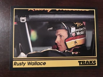 1991 Traks #179 - Rusty Wallace - Owner - Cox Treated Lumber Pontiac - Image 1 of 2