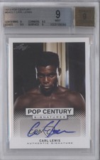 2013 Leaf Pop Century Carl Lewis #BA-CL1 BGS 9 MINT Auto 2x0