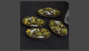 Highland (Oval 60mm (x4) Gamers Grass - Picture 1 of 1