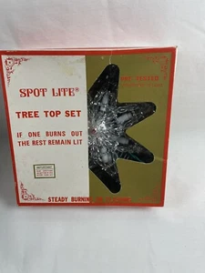 vintage tree topper light - Picture 1 of 4