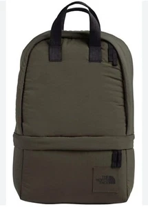 The North Face City Voyager Daypack Backpack Base Camp Army Green Black - Picture 1 of 7
