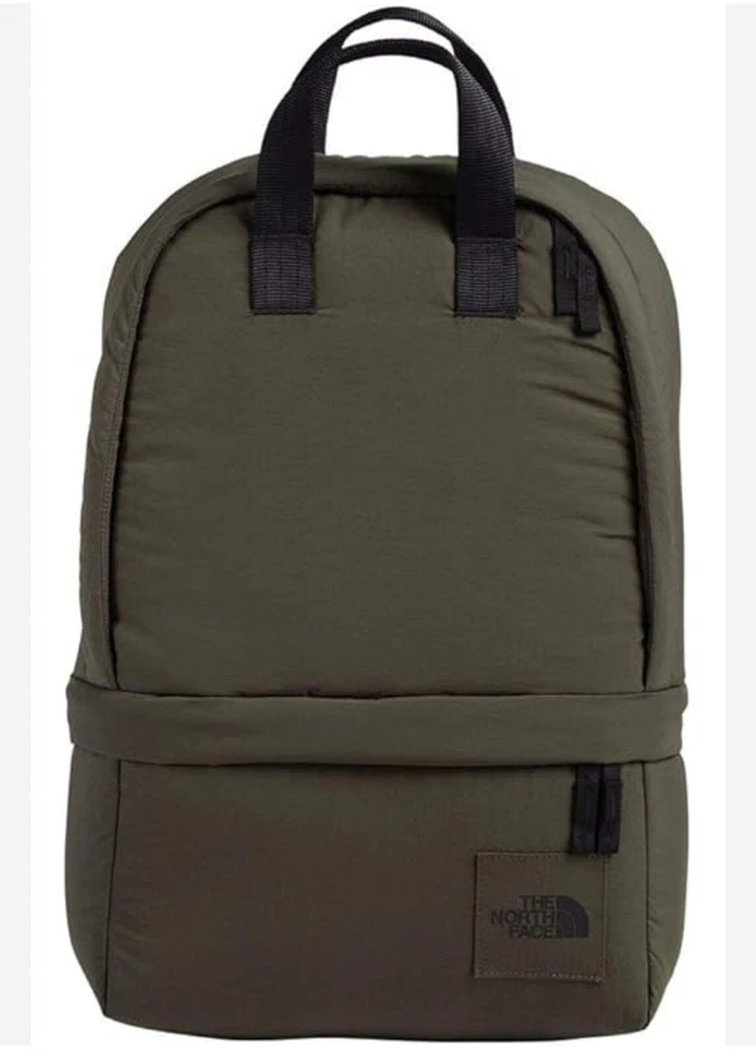 Mochila de día The North Face City Voyager campamento base verde militar negra Foto 1 de 4