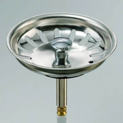 Siebkörbchen 3,5 Zoll (Ø81mm) Ersatz für Spülen mit Excenter (Stift 35 bis 55mm) - Bild 1 von 4