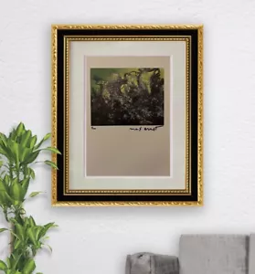 *Original Max Ernst signed lithograph, COA and appraisal for $3,500 USD* - Picture 1 of 12