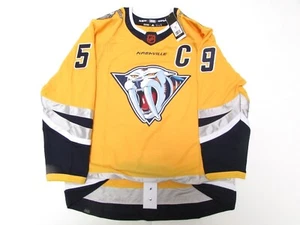 SAROS NASHVILLE PREDATORS AUTHENTIC ADIDAS REVERSE RETRO 2.0 HOCKEY JERSEY - Picture 1 of 2