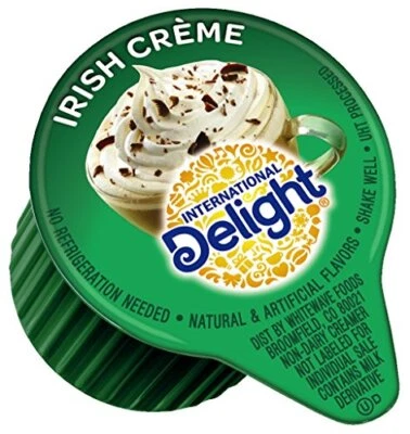 International Delight, Irish Creme, Single-Serve Coffee Creamers, 288 Count - Image 1 of 3