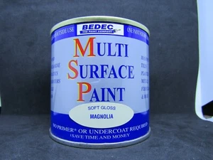 PINTURA MULTI-SUPERFICIE BEDEC 250ml --BRILLO SUAVE MAGNOLIA - Imagen 1 de 1