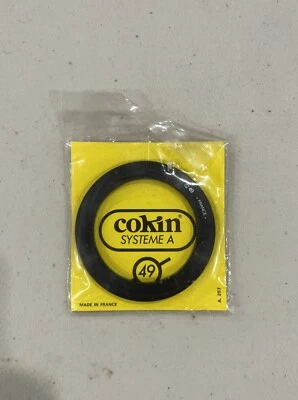 Genuine Cokin A Series 49mm Adapter Ring A257 Thread to A System 49mm France - Image 1 of 2