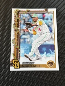 ⚾️⛄️ 2025 Topps Holiday Base - Manny Machado #H91 - Picture 1 of 2