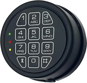 Teclado de repuesto de bloqueo de seguridad electrónico con bloqueo de solenoide, bloqueo de seguridad para pistola - Imagen 1 de 9
