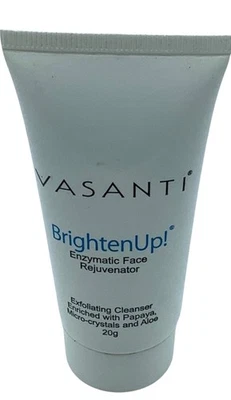Vasanti BrightenUp! Enzymatic Face Rejuvenator Exfoliating Cleanser 20g Papaya - Image 1 of 2