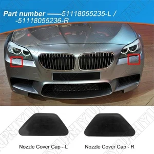 Headlight Washer Nozzle Cover Cap Left & Right 51118055235 For BMW M5 sport F10 - Picture 1 of 5