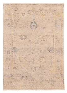 4'0" x 5'8" Hand Knotted Oriental Carpet Traditional Wool Area Rug - Picture 1 of 9