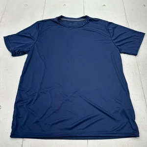 Russell Athletic Navy Blue Short Sleeve Crew Neck Athletic T Shirt Men's Size XL - Picture 1 of 7