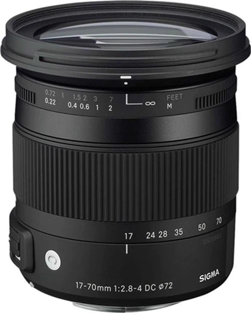 Sigma 17-70mm f2.8-4 DC Macro OS HSM Canon Photography Camera Lens - Image 1 of 1