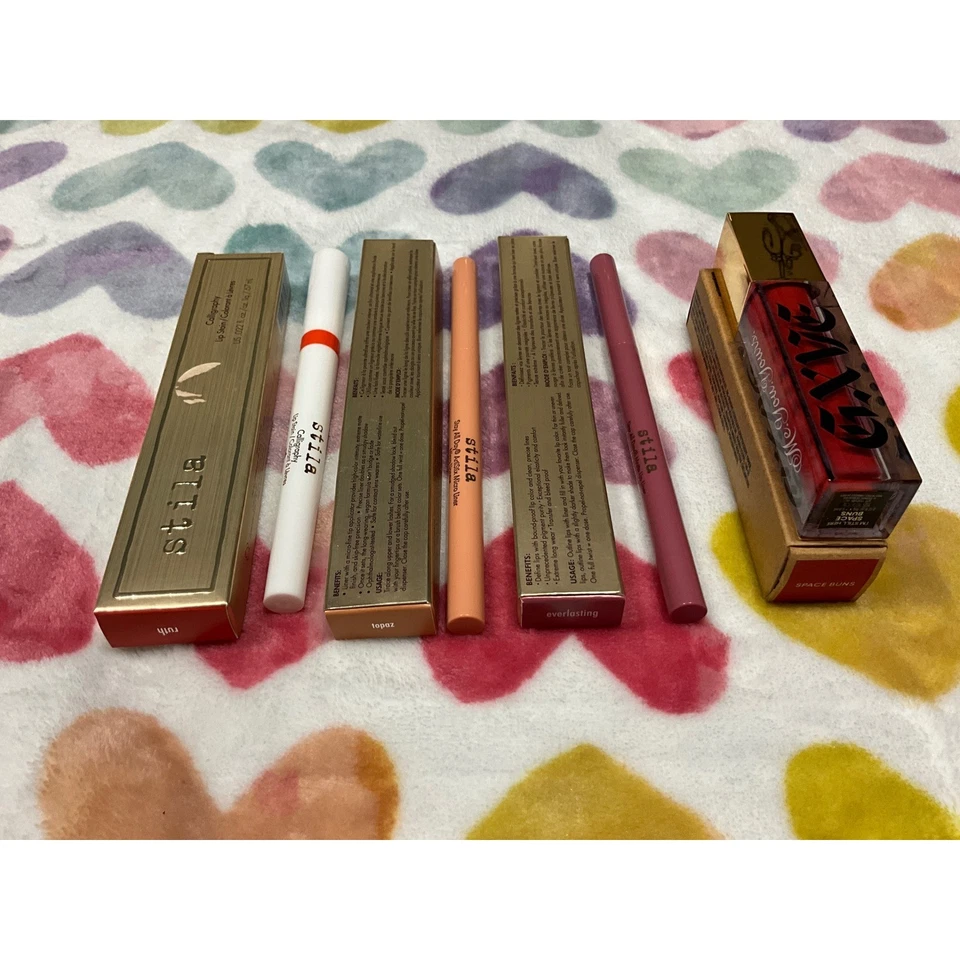 Stila Lip Liner Bundle Ruth Topaz Everlasting + Give Me Your Space Buns - Image 1 of 1