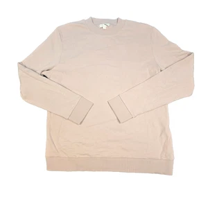 COS Jumper mens LARGE Pink long sleeve crew neck sweatshirt winter Size L - Picture 1 of 9