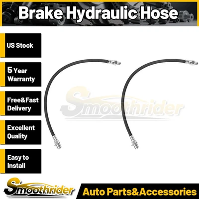 Sunsong 2pcs Rear Brake Hydraulic Hoses For International Harvester 1000A 1966 - Image 1 of 4