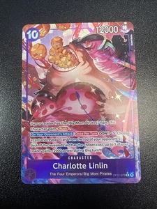 Charlotte Linlin OP11-073 Arte Antiguo Puño de Velocidad Divina Inglés Una Pieza Casi Nuevo JL - Imagen 1 de 10