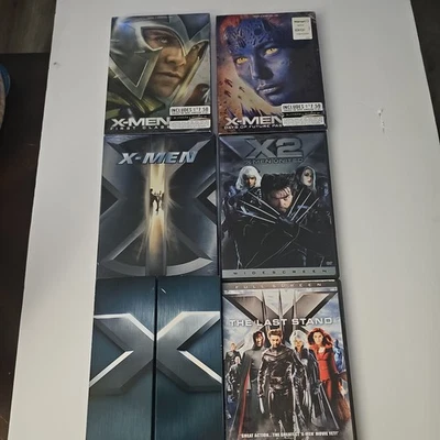 X-Men 1 (New), X-Men 2, X-Men 3, X-Men first class (New), X-Men lot (6 DVDs) - Image 1 of 4