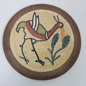 Handcrafted Roadrunner Kitchen & Bar Cooking Trivet From Egypt 7 Inch Round 2010 - Picture 1 of 5