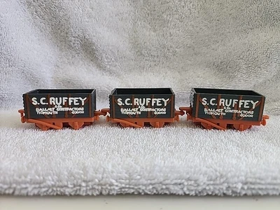 ​ERTL S.C. Ruffey Lot 3 Mixed VINTAGE 1998 1999 Plastic Troublesome Trucks RARE - Image 1 of 4