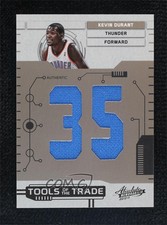 2010-11 Absolute Memorabilia Jersey Number Jumbo Materials /99 Kevin Durant #1