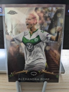 Topps Chrome Alexandra Popp Wolfsburg Germany Womens UWCL 22/23 Football Card CM