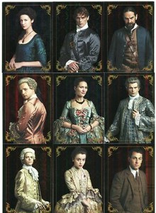 Outlander Season 2 Rainbow Foil Character Bios Parallel Chase Card Set C1-C9