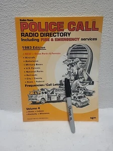 Vintage Radio Shack Police Call Plus Beyond 1991 Edition Vol 4 Przewodnik częstotliwości - Zdjęcie 1 z 5
