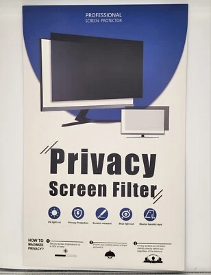 Widescreen Privacy Screen Filter Protector 16:10 22" Professional  - Image 1 of 3