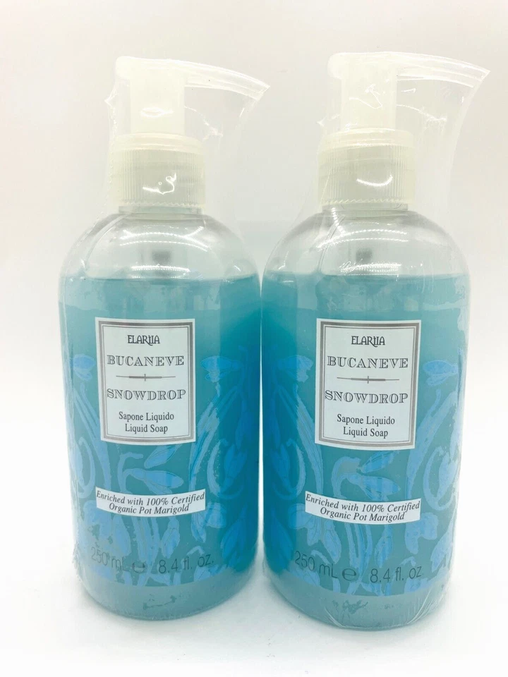 Lote de 2 ~ Jabón líquido Perlier Elariia Bucaneve Snowdrop, ¡8,4 oz sellado! Foto 1 de 1