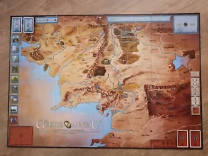 PLATEAU DU JEU EN FRANCAIS /LA GUERRE DE L'ANNEAU / WAR OF THE RING BOARDGAME - Picture 1 of 1
