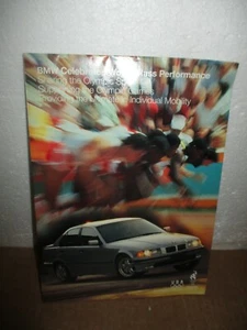 BMW Celebrates World Class Performance fold out Brochure/Pamphlet, Atlanta 1996 - Bild 1 von 4