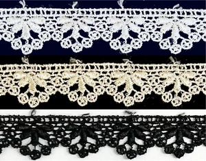 1" Floral Venise Venedig Spitzenborte - 13 durchgehende Yards! - Bild 1 von 5