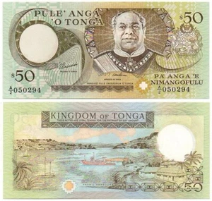 Tonga _ 50 Pa'anga 1995 UNC P. 36 Lemberg-Zp - Picture 1 of 1