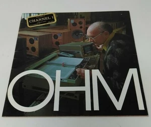 Vintage OHM Speaker Brochure Pamphlet Booklet 1970's - Picture 1 of 9