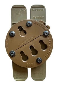 G-Code RTI GA-0025 H-MAR Tan Belt Holster Adapter - Picture 1 of 2
