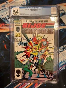 Marvel Comics G.I.Joe and the Transformers #1A, CGC Graded 9.4 *** - Bild 1 von 2