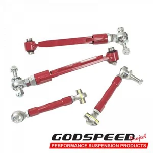 Godspeed Adjustable Rear Camber Arms And Toe KIt for BMW F15 X5 14-18 - Picture 1 of 7