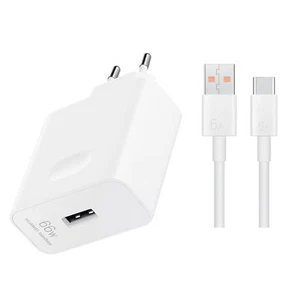 Chargeur Huawei/Honor SuperCharge 66W + Câble USB C - Officiel - Imagen 1 de 1