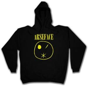 ARSEFACE HOODED SWEATSHIRT HOODIE TV Garth Cassidy Eugene Tulip Preacher Comic - Picture 1 of 2