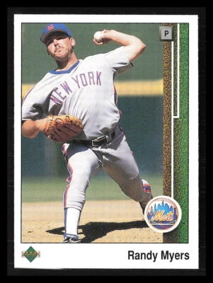 Randy Myers 1989 Upper Deck #634  New York Mets - Image 1 of 2