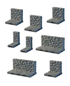 Lost Dungeons - Piastrelle da parete diritta - DragonLock - DND - Pathfinder - RPG - Dunge - Foto 1 di 13