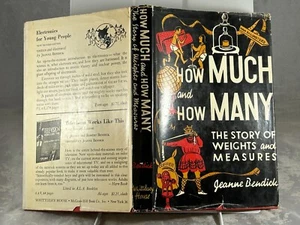 HOW MUCH AND HOW MANY : STORY OF WEIGHTS AND MEASURES (JEANNE BENDICK,  1947) - Bild 1 von 2