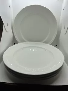 Set di 9 piatti da cena Villeroy & Boch Chambord bianchi 10,5" in perfette condizioni - Foto 1 di 21