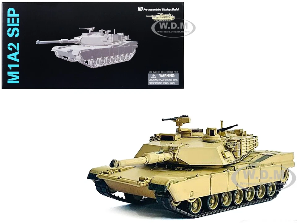 UNITED STATES M1A2 SEP TANK "IRAQ" 2003 1/72 SCALE MODEL BY DRAGON MODELS 63161 - Image 1 of 3